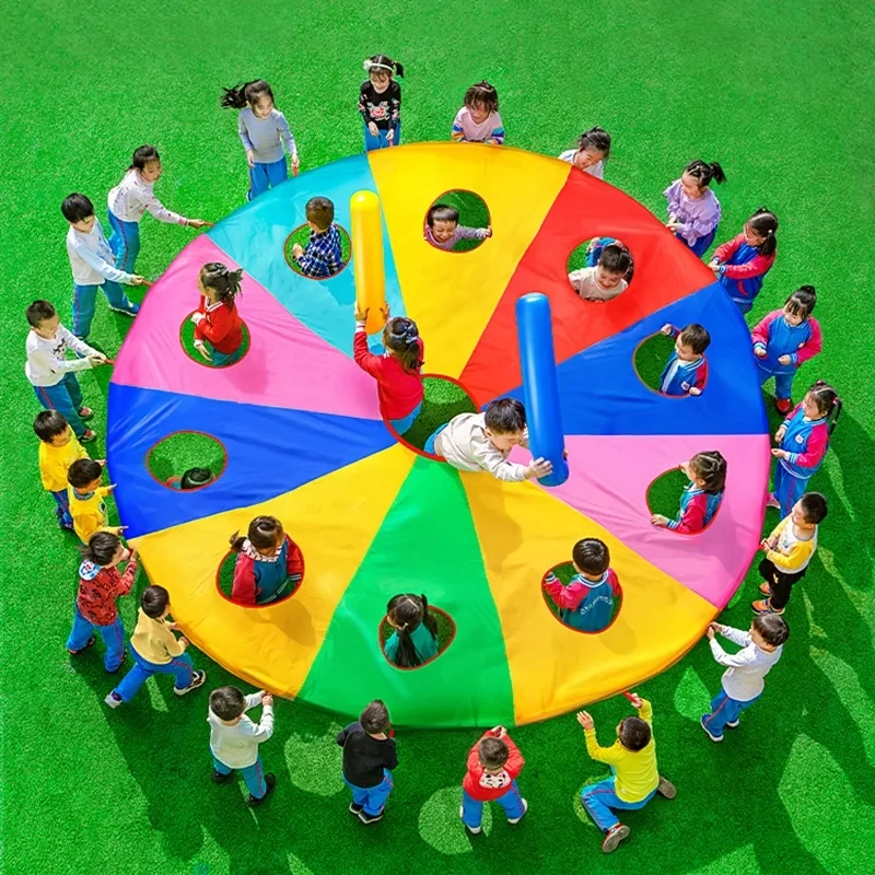 Limbo Game Set - Rainbow Parachute Knock Gopher Multiplayer Interactive