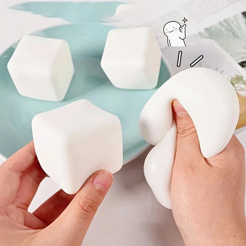 Party Games Kids And Adults - 1Pc Shaping Tofu Soft Pinch Slow