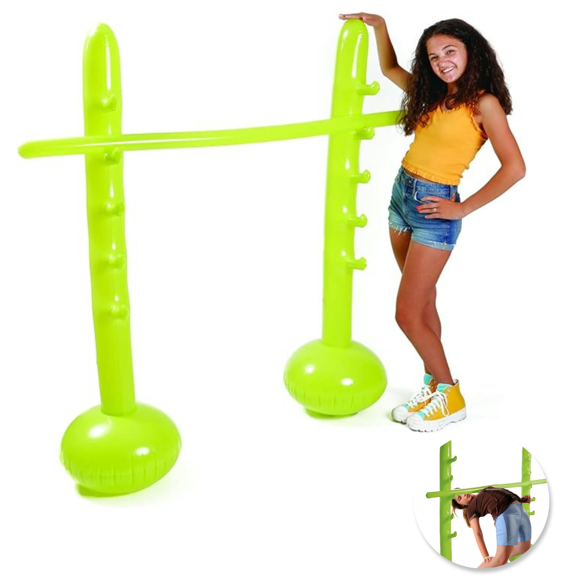 Limbo Game Set - Inflatable Limbo Games for Kids &