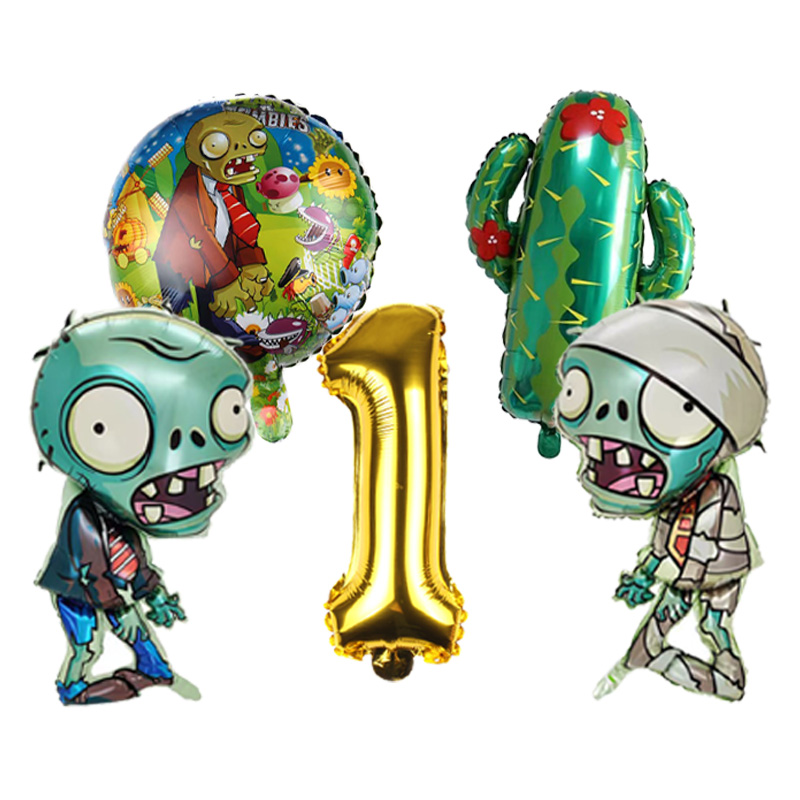 Plants vs Zombies Game Balloon - Party Games Bunny ulasan dan harga