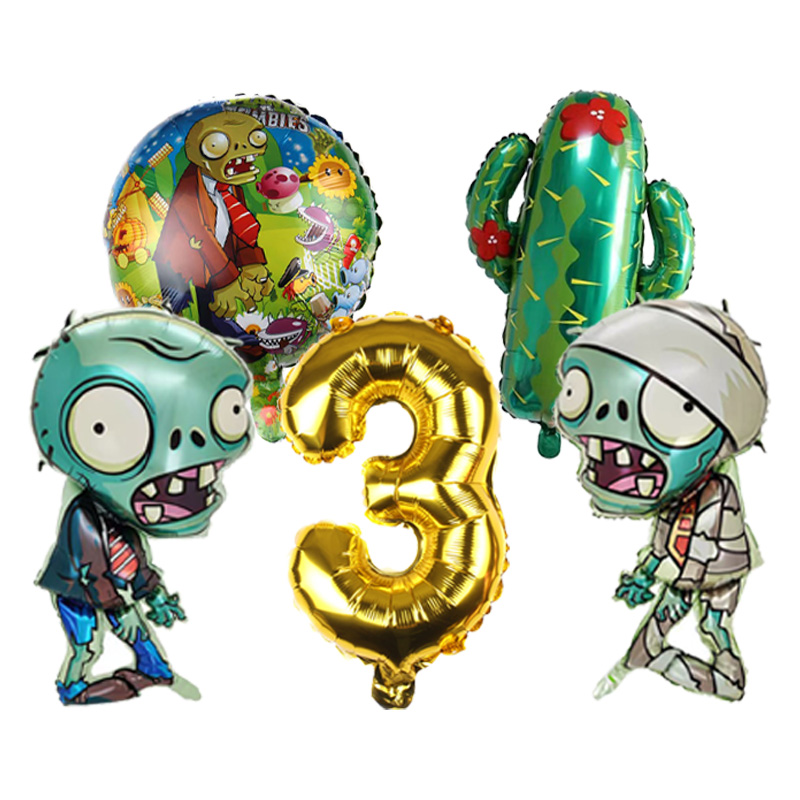 Plants vs Zombies Game Balloon - Party Games Bunny ulasan dan harga