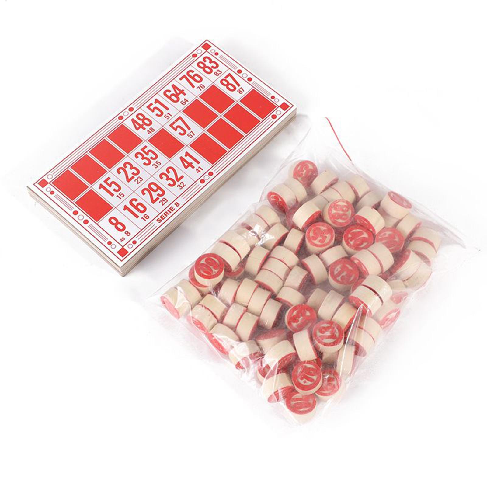 Bingo Set Funny Vintage Wooden - Play Friends Party Games ulasan dan harga