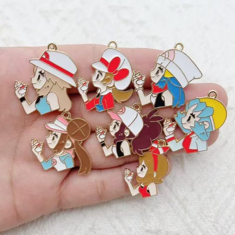 10pcs Cartoon Girl Drip Oil Al - Party Games Girls ulasan dan harga