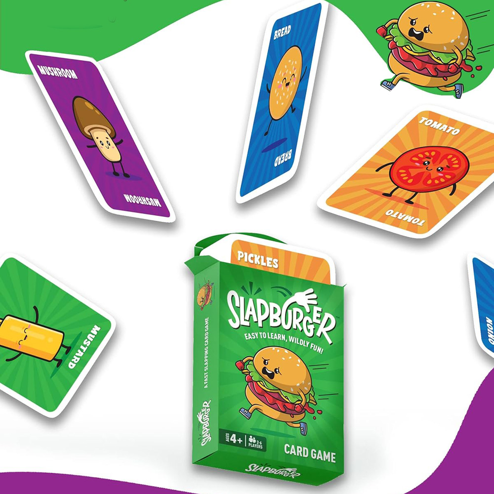 Slapburger Card Game - Fast-Pa - Play Friends Party Games ulasan dan harga