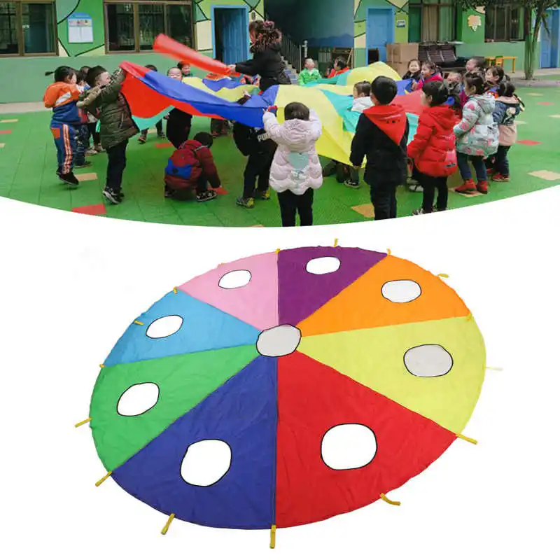 Rainbow Parachute Knock Gopher - Limbo Game Set ulasan dan harga