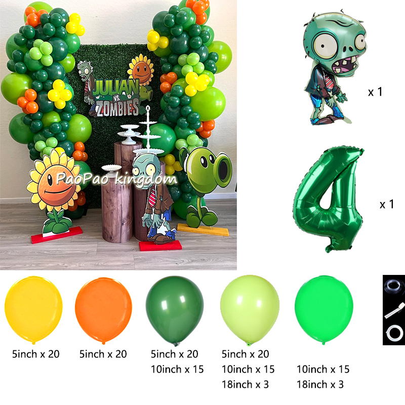 Plants Vs. Z-Zombies Balloons  - Party Games Bunny ulasan dan harga