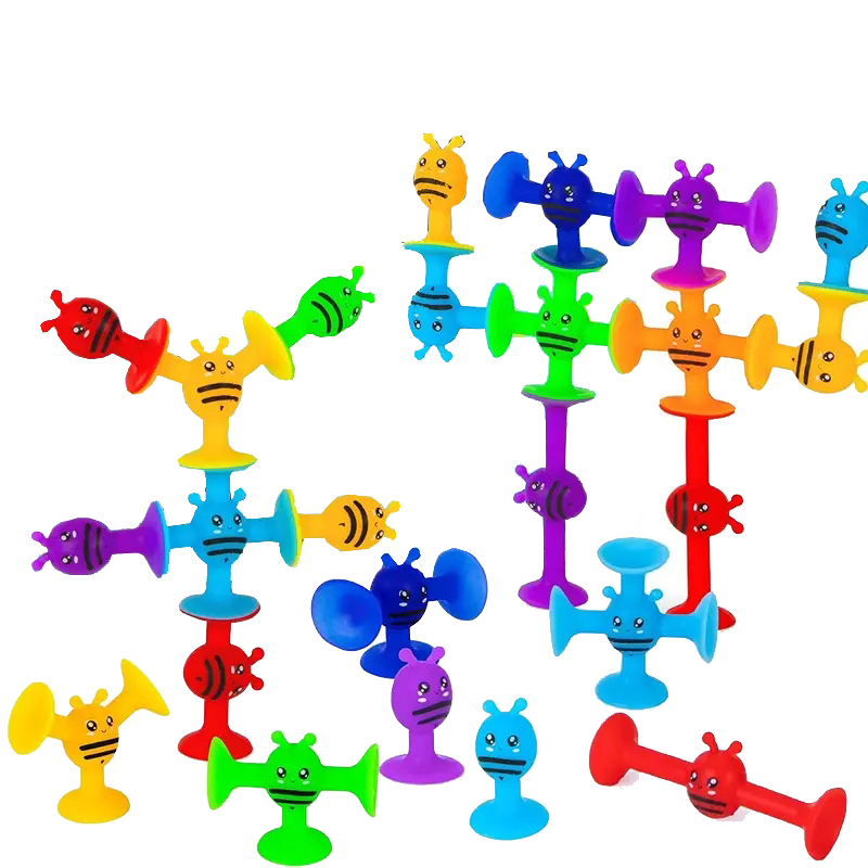 Bees Suction Cup Toy, Soft Bui - Limbo Game Set ulasan dan harga