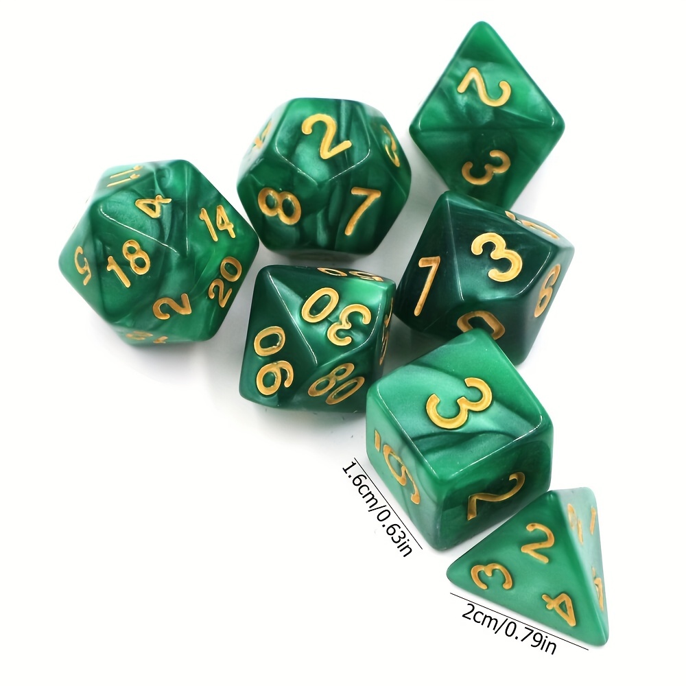 42PCS Multi-Sided Dice Set 6 C - Play Friends Party Games ulasan dan harga