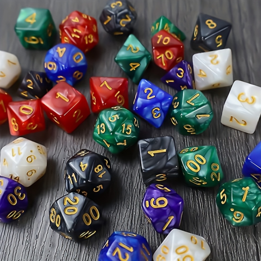 42PCS Multi-Sided Dice Set 6 C - Play Friends Party Games ulasan dan harga