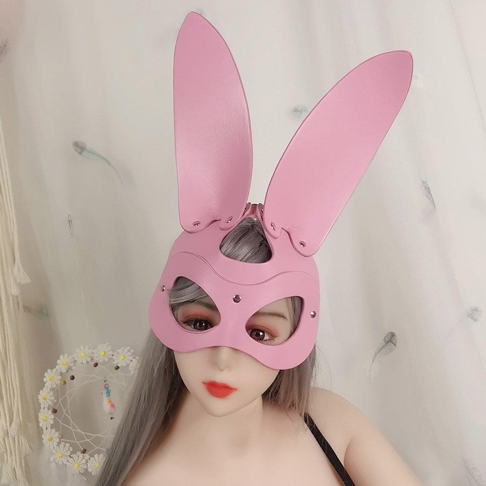 Bunny Mask Rabbit Ears Half Ma - Party Games Bunny ulasan dan harga
