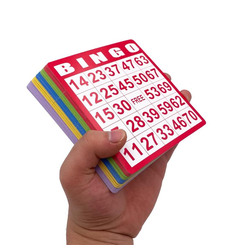 50/100Pcs Non Repeating Bingo  - Play Friends Party Games ulasan dan harga