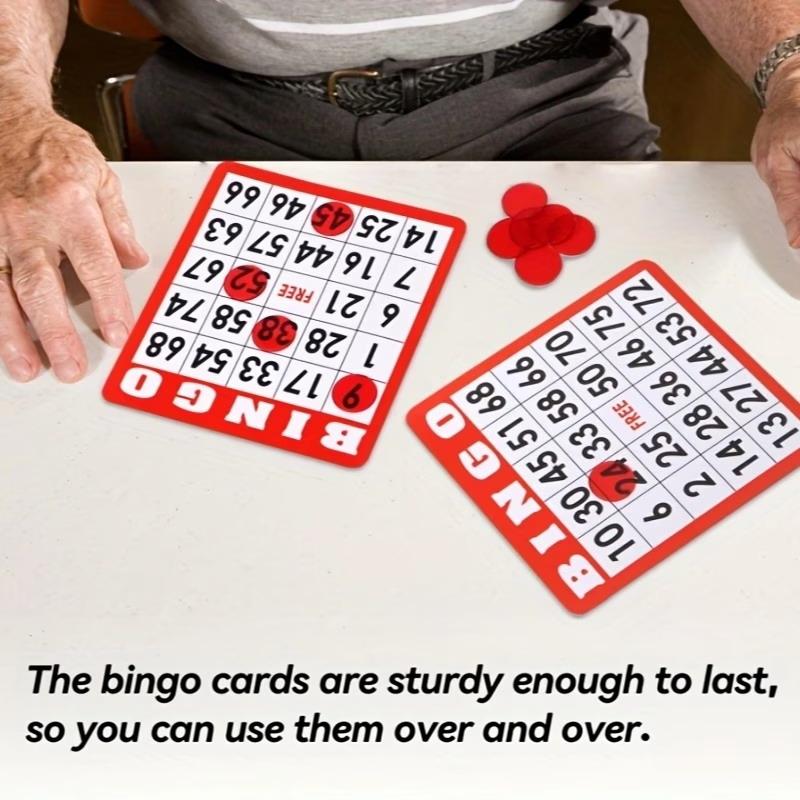 50/100Pcs Non Repeating Bingo  - Play Friends Party Games ulasan dan harga