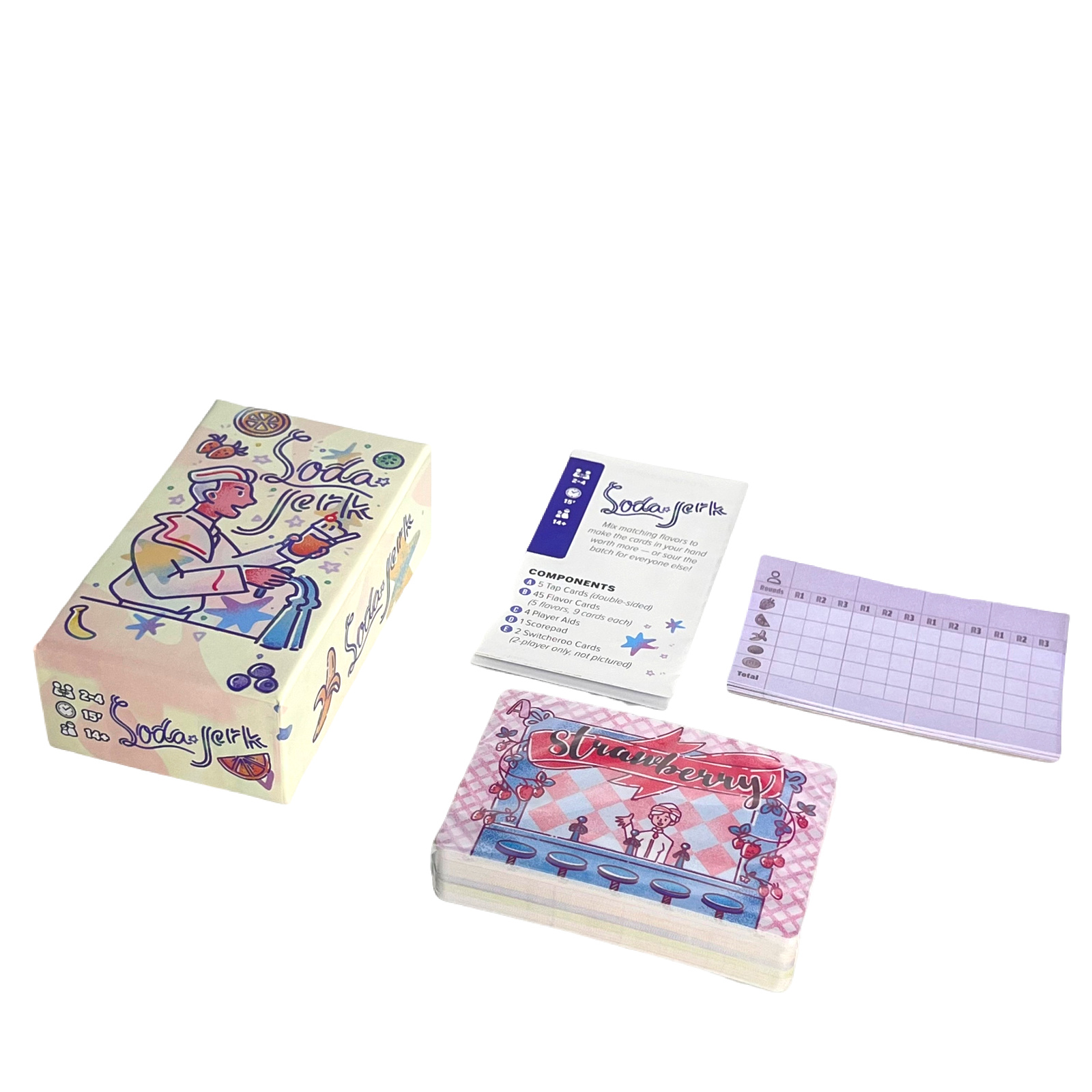 Board Game Soda Jerk, Happy Pa - Play Friends Party Games ulasan dan harga